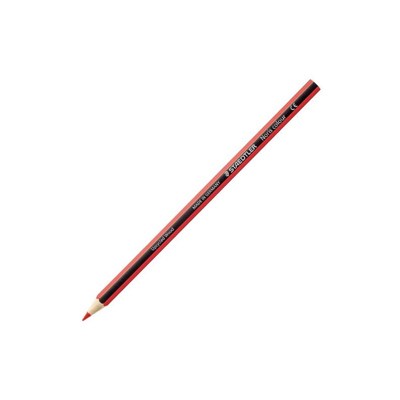 Lápiz de color Staedtler Noris Colour - 3 mm - Color rojo - Caja 12 ud Lápiz de color Staedtler Noris Colour - 3 mm - Color rojo - Caja 12 ud
