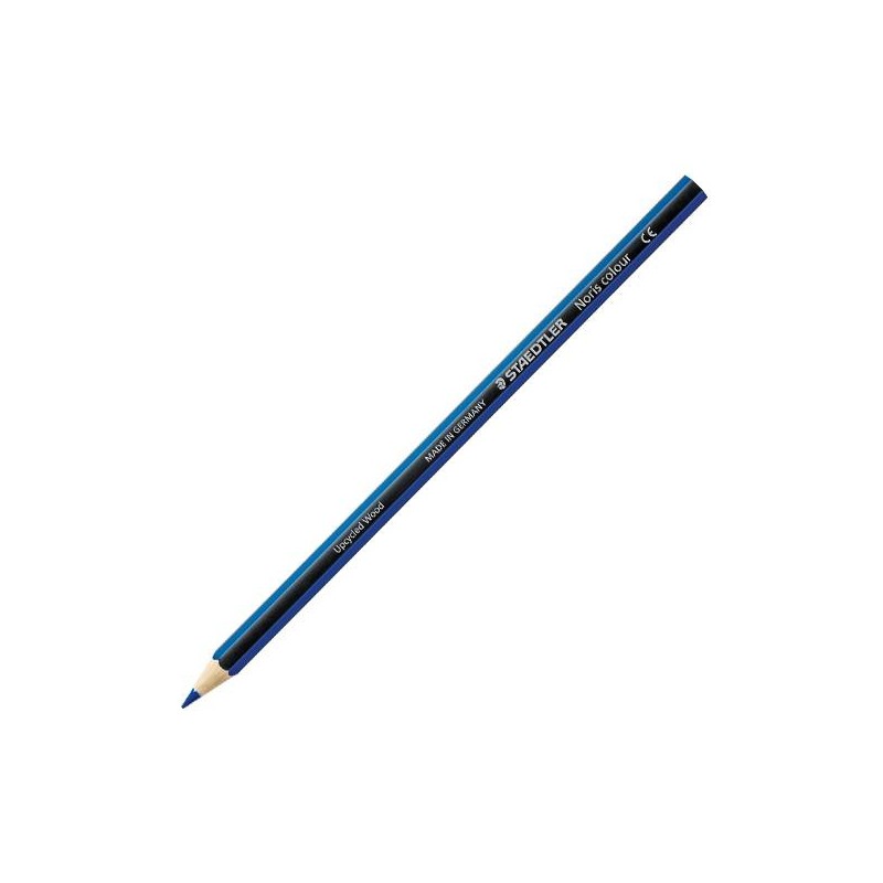 Lápiz de color Staedtler Noris Colour - 3 mm - Color azul oscuro - Caja 12 ud Lápiz de color Staedtler Noris Colour - 3 mm - Color azul oscuro - Caja 12 ud