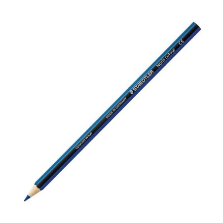 Lápiz de color Staedtler Noris Colour - 3 mm - Color azul oscuro - Caja 12 ud