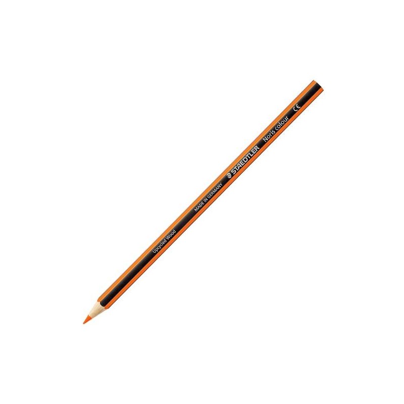 Lápiz de color Staedtler Noris Colour - 3 mm - Color naranja - Caja 12 ud Lápiz de color Staedtler Noris Colour - 3 mm - Color naranja - Caja 12 ud
