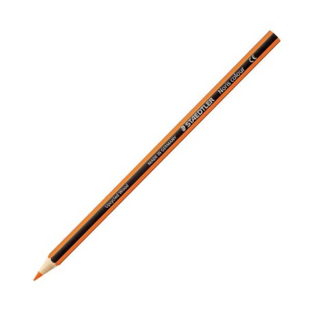 Lápiz de color Staedtler Noris Colour - 3 mm - Color naranja - Caja 12 ud