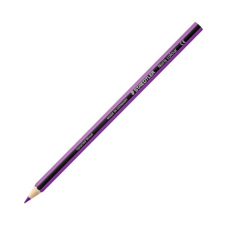 Lápiz de color Staedtler Noris Colour - 3 mm - Color violeta - Caja 12 ud