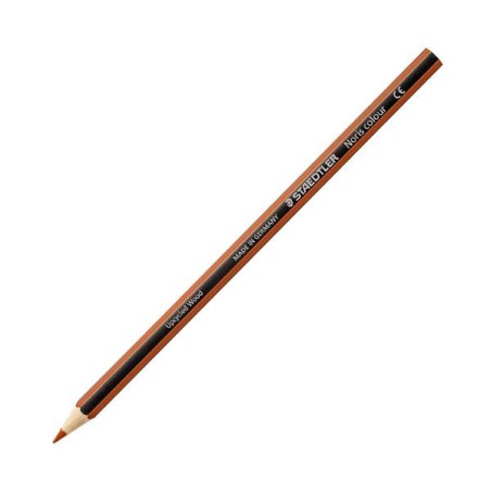 Lápiz de color Staedtler Noris Colour - 3 mm - Color marrón claro - Caja 12 ud