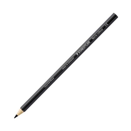 Lápiz de color Staedtler Noris Colour - 3 mm - Color negro - Caja 12 ud