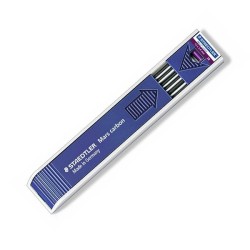 Tubo 12 minas Staedtler Mars Micro - Mina 2 mm - Dureza 2B