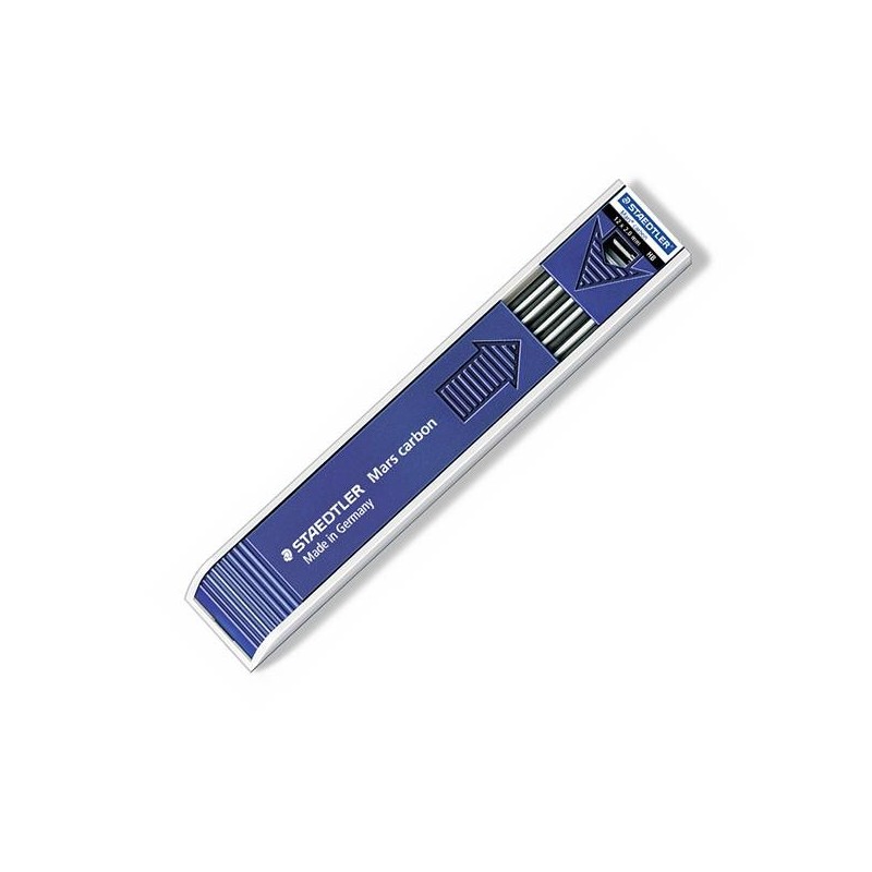 Tubo 12 minas Staedtler Mars Micro - Mina 2 mm - Dureza HB Tubo 12 minas Staedtler Mars Micro - Mina 2 mm - Dureza HB