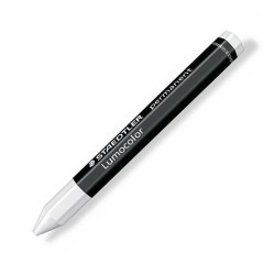 Cera Staedtler Lumocolor hexagonal permanente Blanco