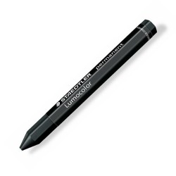 Cera Staedtler Lumocolor hexagonal permanente Negro