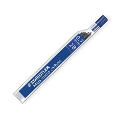Tubo 12 minas Staedtler Mars Micro - Mina 0,7 mm - Dureza 2B