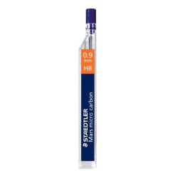 Tubo 12 minas Staedtler Mars Micro - Mina 0,9 mm - Dureza HB