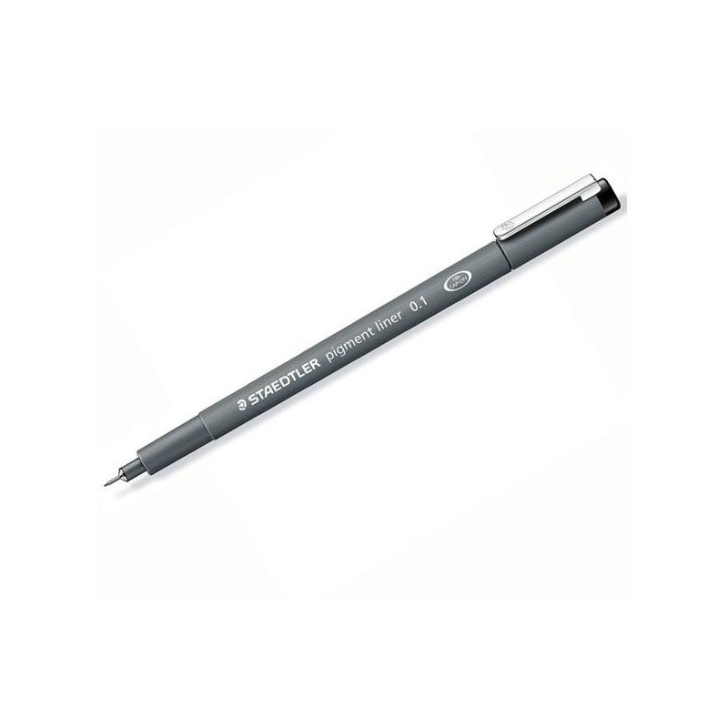 Rotulador calibrado Staedtler Pigment Liner 308 - Trazo 0,1 mm - Colo negro Rotulador calibrado Staedtler Pigment Liner 308 - Trazo 0,1 mm - Colo negro