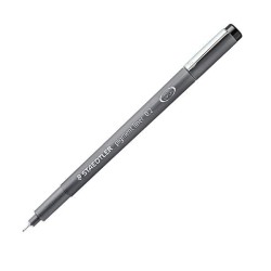 Rotulador calibrado Staedtler Pigment Liner - Trazo 0,2 mm - Color negro