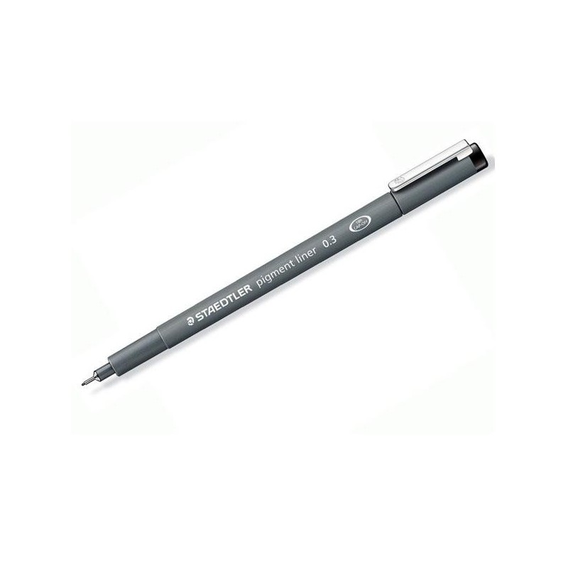 Rotulador calibrado Staedtler Pigment Liner 308 - Trazo 0,5 mm - Colo negro Rotulador calibrado Staedtler Pigment Liner 308 - Trazo 0,5 mm - Colo negro