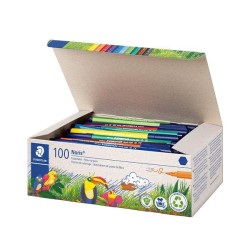 Rotulador Staedtler Noris 326 - 1 mm - Colores surtidos - School Pack 100 ud