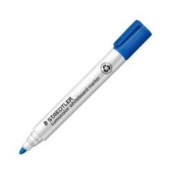 Marcador pizarra Staedtler Lumocolor 351 - Punta cónica - Trazo 2 mm - Color azul