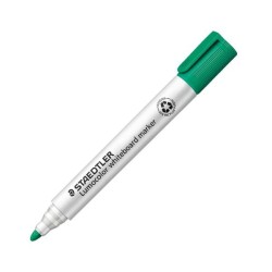 Marcador pizarra Staedtler Lumocolor 351 - Punta cónica - Trazo 2 mm - Color verde