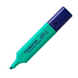 Marcador fluorescente Staedtler Textsurfer Classic - Punta biselada - Trazo 1 mm a 5 mm - Color turquesa