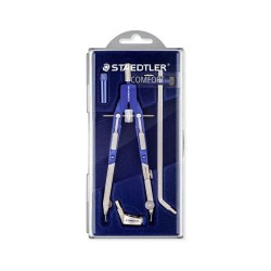 Compás Staedtler Mars 552 - Hasta 350 mm - Incluye portaminas