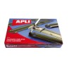 Encuadernadores fástener Apli - Metálico - 90 x 12 mm - Color dorado - Caja 50 ud