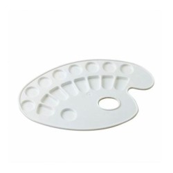 Paleta ovalada Faibo - PP - 250 x 150 mm