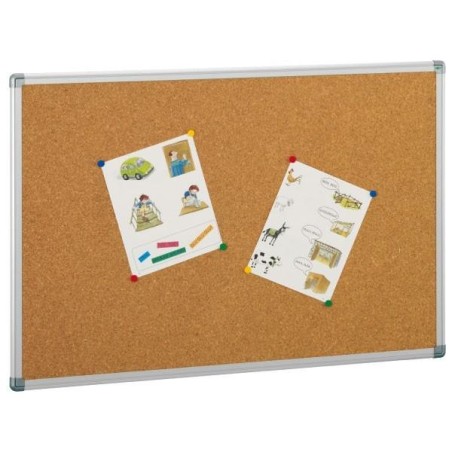 Tablero de corcho Faibo - Aluminio - 4 mm - 60 x 90 cm