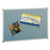 Tablero de corcho tapizado Faibo - Aluminio - 60 x 90 - Color azul