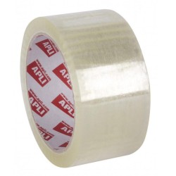 Precinto Apli - PP - 48mm x 66 m - Color transparente (PACK INDIVISIBLE DE 6 UNIDADES)