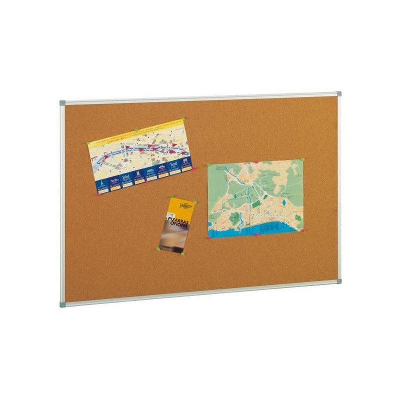 Tablero de corcho Faibo - Aluminio - 1 mm - 45 x 60 cm