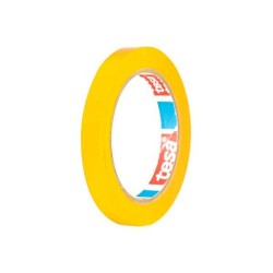 Precinto Tesa de colores - PVC - 12 mm x 66 m - Color amarillo