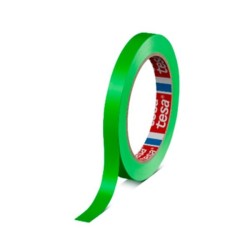 Precinto Tesa de colores - PVC - 12 mm x 66 m - Color verde