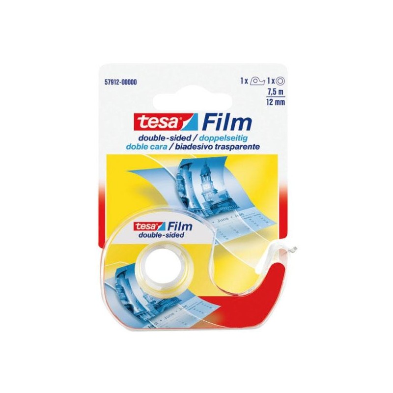 Cinta doble cara Tesafilm - 12 mm x 7,5 m Cinta doble cara Tesafilm - 12 mm x 7,5 m