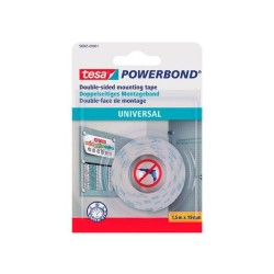 Cinta doble cara Tesa Powerbond - 19 mm x 1,5 m