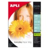 Papel fotográfico brillante Apli Everyday - A4 - 180g - Inkjet - Pack 20 hojas