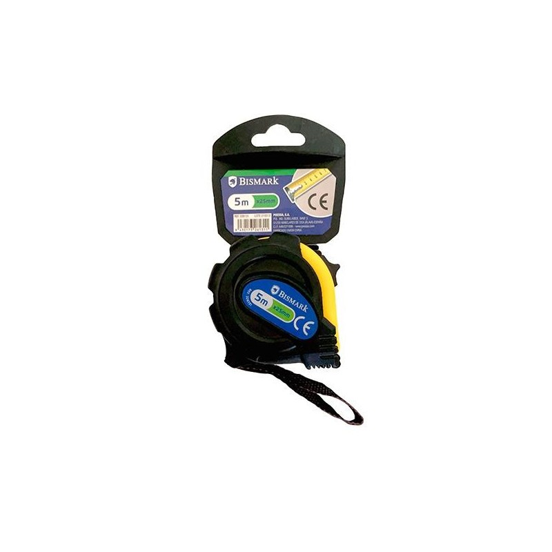 Flexómetro Bismark - 5 m - 25 mm