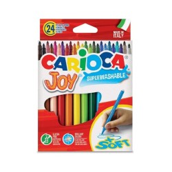 Rotulador Carioca Joy - 2,6 mm - Colores surtidos - Estuche 24 ud