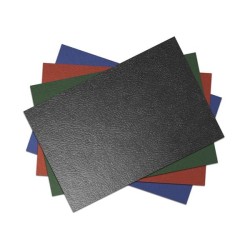 Tapa de encuadernar Yosan - Cartón gofrado - 900 micras - A4 - Color negro - Caja 50 ud