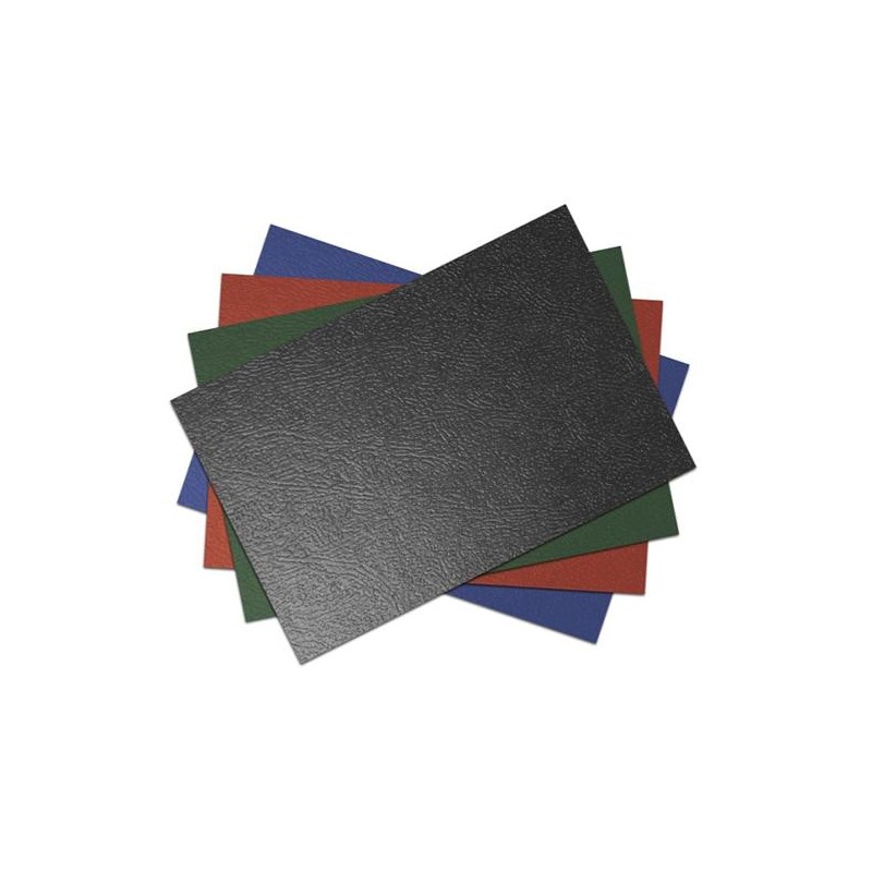 Tapa de encuadernar Yosan - Cartón gofrado - 900 micras - A4 - Color negro - Caja 50 ud Tapa de encuadernar Yosan - Cartón gofrado - 900 micras - A4 - Color negro - Caja 50 ud