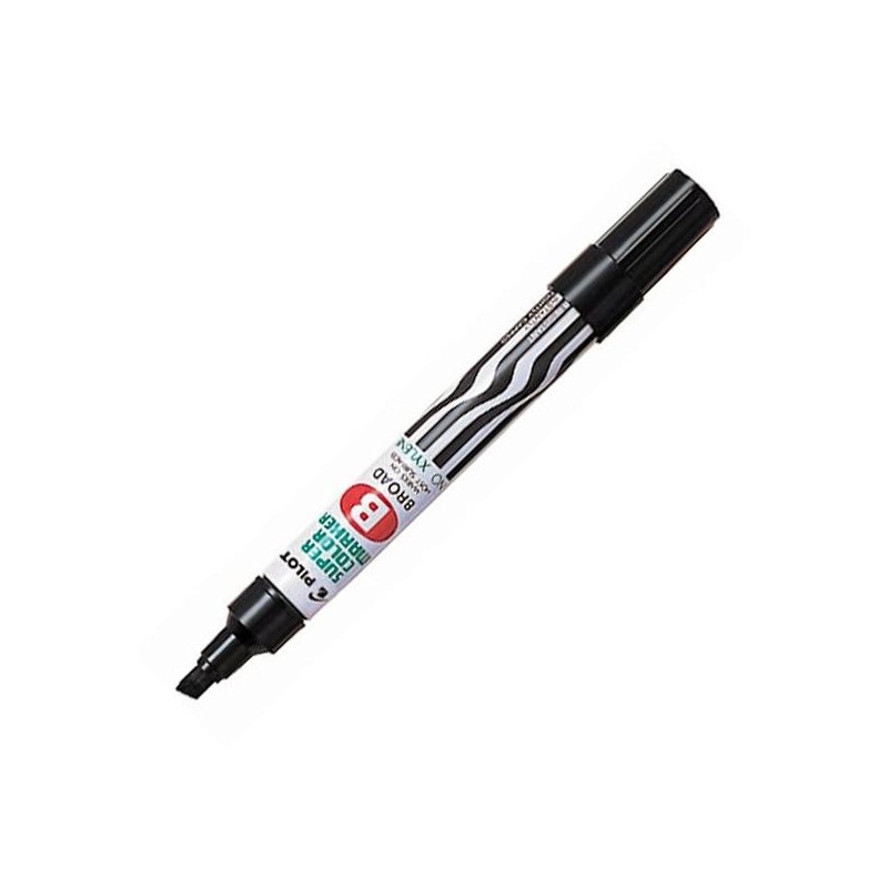 Marcador Pilot SCA-B punta biselada 5mm negro Marcador Pilot SCA-B punta biselada 5mm negro