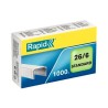 Grapas Rapid 26/6 - Galvanizadas - 20 hojas - Caja 1000 grapas