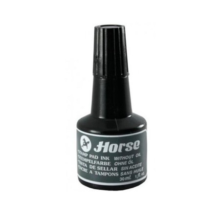 Tinta para tampón Horse - Color negro - 30 ml