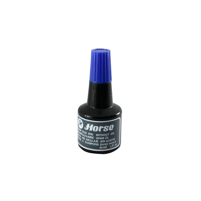 Tinta para tampón Horse - Color azul - 30 ml Tinta para tampón Horse - Color azul - 30 ml