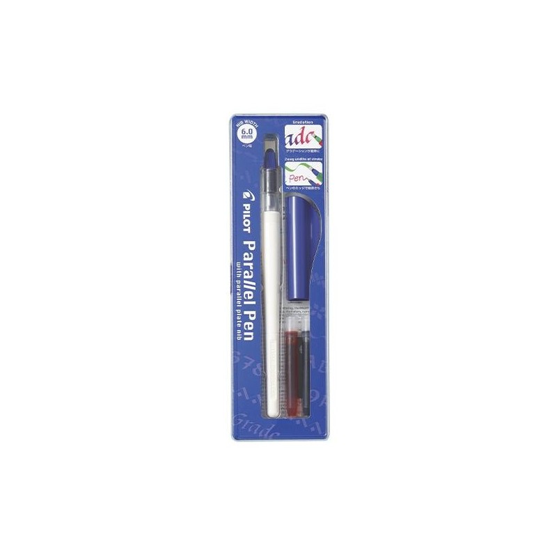 Pluma caligráfica Pilot Parallel Pen - Trazo 6,0 mm Pluma caligráfica Pilot Parallel Pen - Trazo 6,0 mm