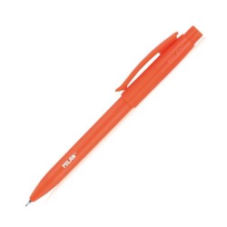 Portaminas Milan PL1 Eraser & Pencil - Mina 0,5 mm - Color naranja