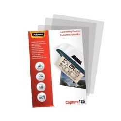 Fundas de plastificar mate Fellowes - 125 micras - A3 - Caja 100 ud