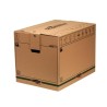 Caja de transporte Bankers Box - Montaje automático - 127 l - 45,7 x 60,9 x 45,7 cm