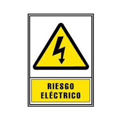 Señal normalizada Riesgo eléctrico Archivo 2000 - PVC - 21 x 30 cm