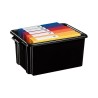 Caja de almacenaje Archivo 2000 - 35 x 52 x 24,5 cm - Color negro