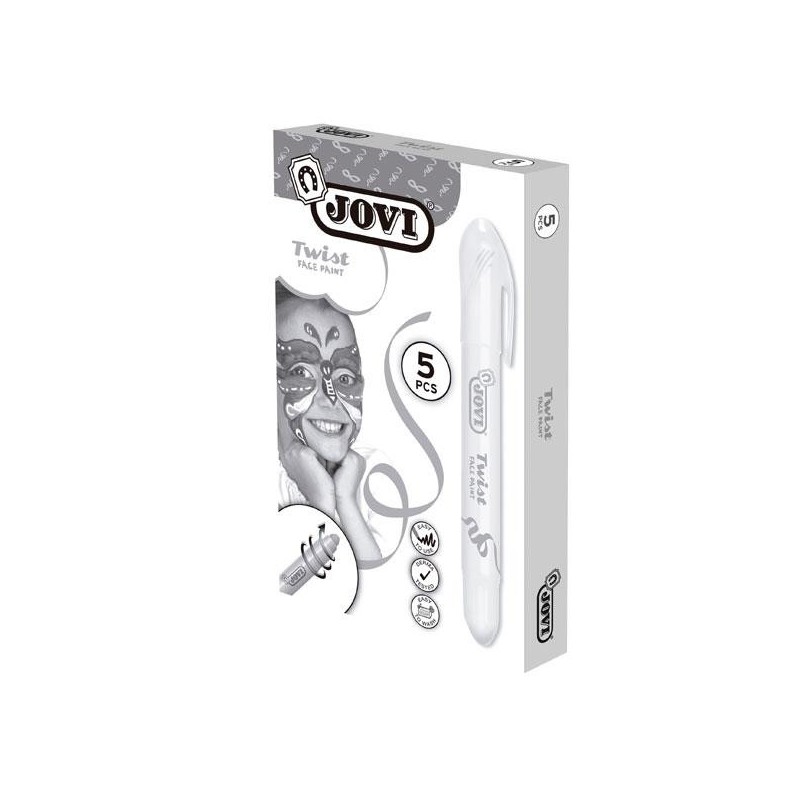 Maquillaje en stick Jovi Twist - Color blanco
