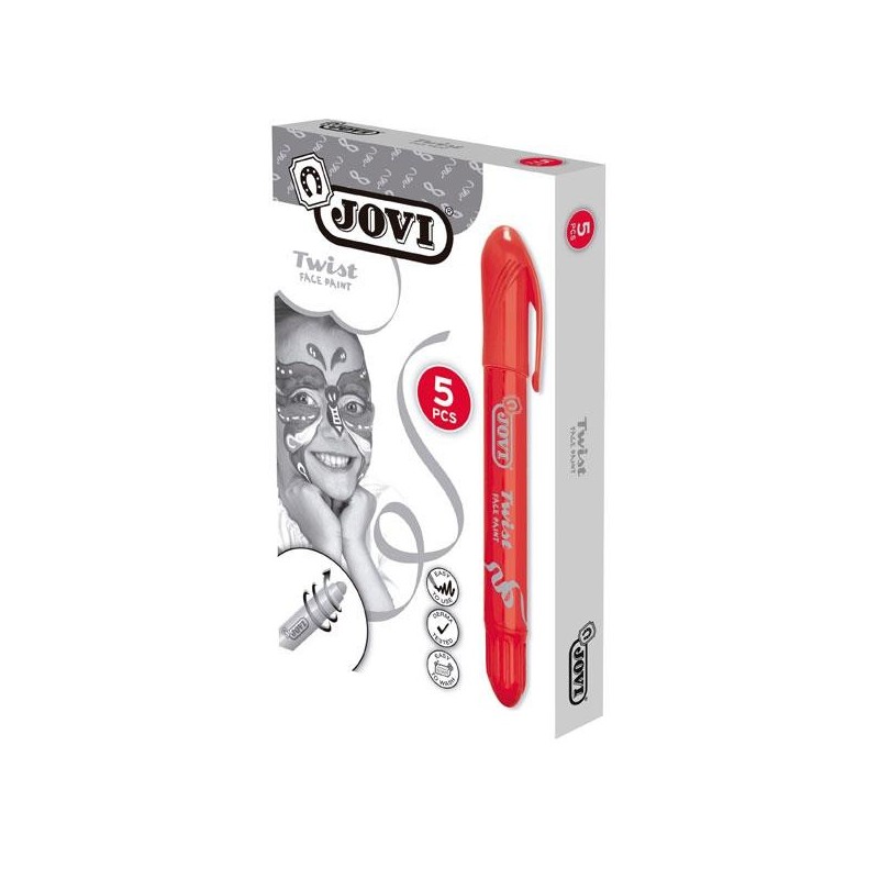 Maquillaje en stick Jovi Twist - Color rojo Maquillaje en stick Jovi Twist - Color rojo