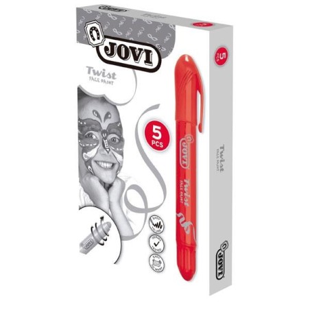 Maquillaje en stick Jovi Twist - Color rojo